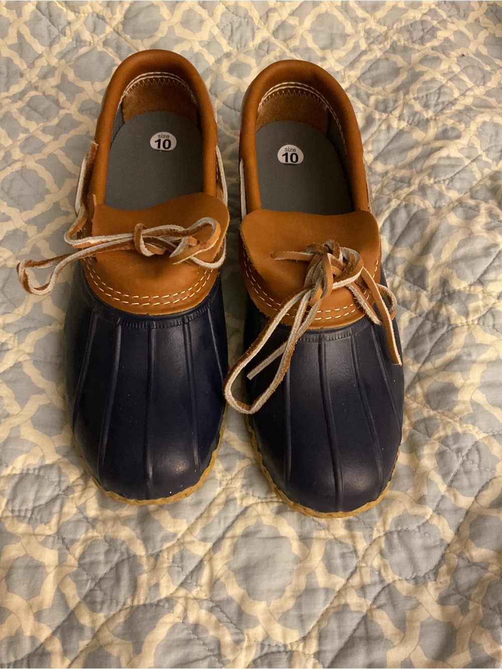 L.L. Bean Boots, Rubber Mocs/ Duck Shoes - Size 10